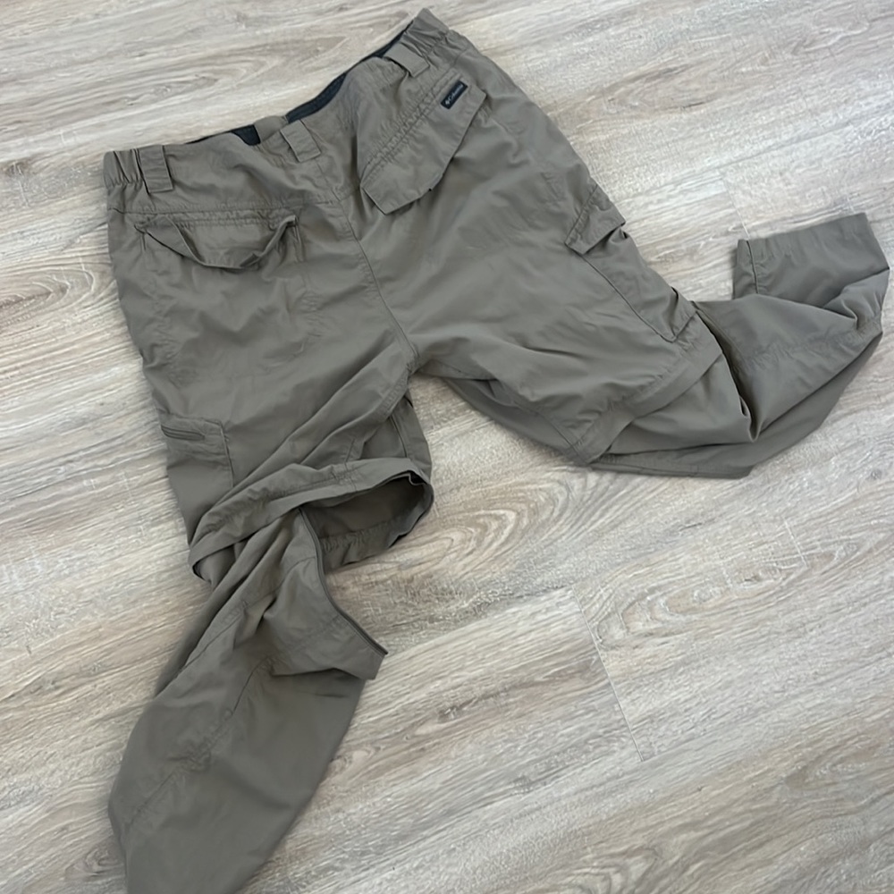Columbia Omni-shade sun protection 36w 28l Zip Off legs shorts/pants - Picture 2 of 11